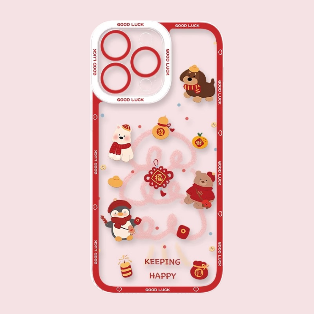 可愛萌寵天使眼透明防摔軟殼-ZUIHANG SHOP