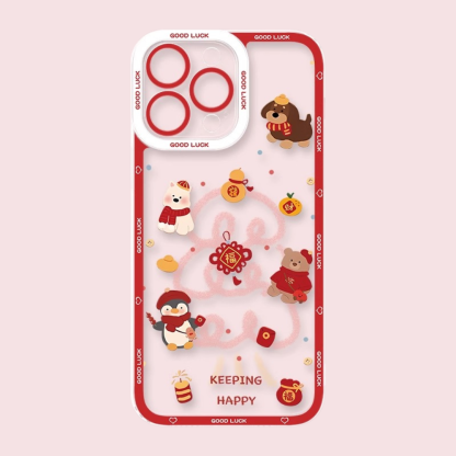 可愛萌寵天使眼透明防摔軟殼-ZUIHANG SHOP