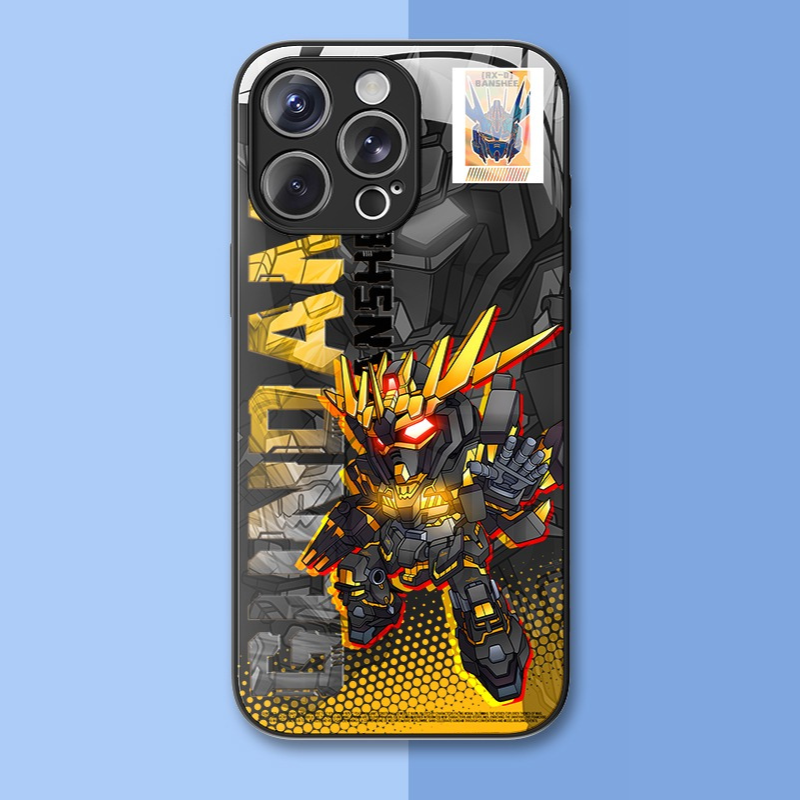 機動戰士鋼彈新款高清全包防摔玻璃殼-ZUIHANG SHOP