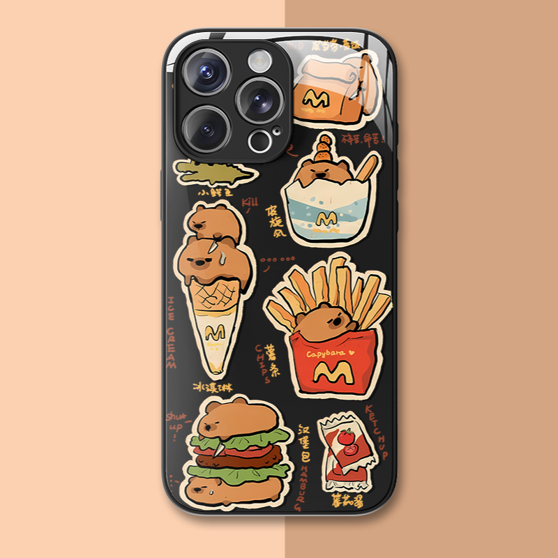 卡皮巴拉新款高清全包防摔玻璃殼-ZUIHANG SHOP