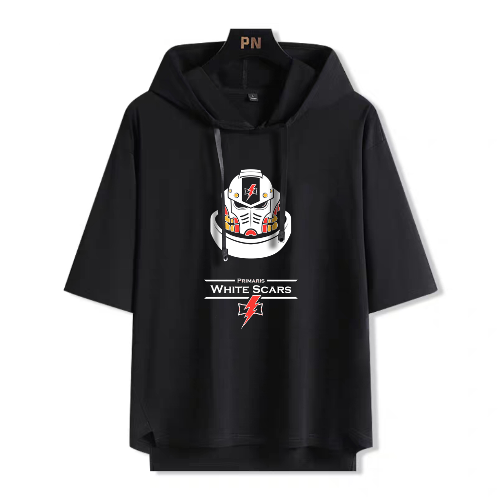 戰錘40K 星際戰士戰團 連帽短袖T恤-ZUIHANG SHOP