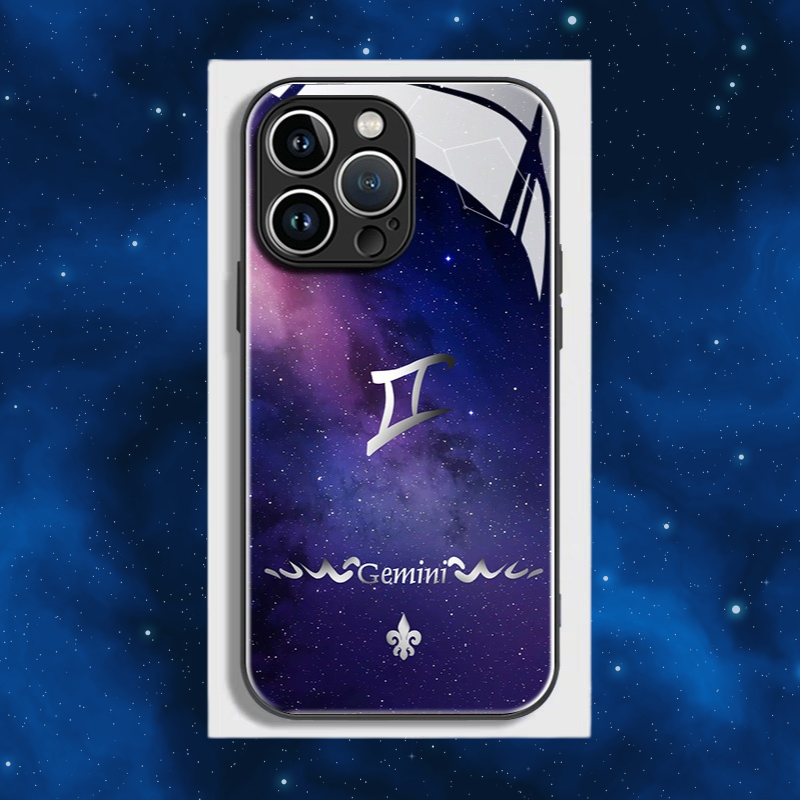 十二星座新款高清全包防摔玻璃殼-ZUIHANG SHOP