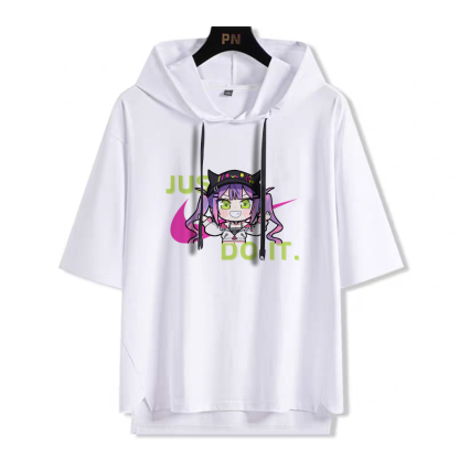 Vtuber Hololive新款 親子情侶男女款連帽短袖T恤-ZUIHANG SHOP