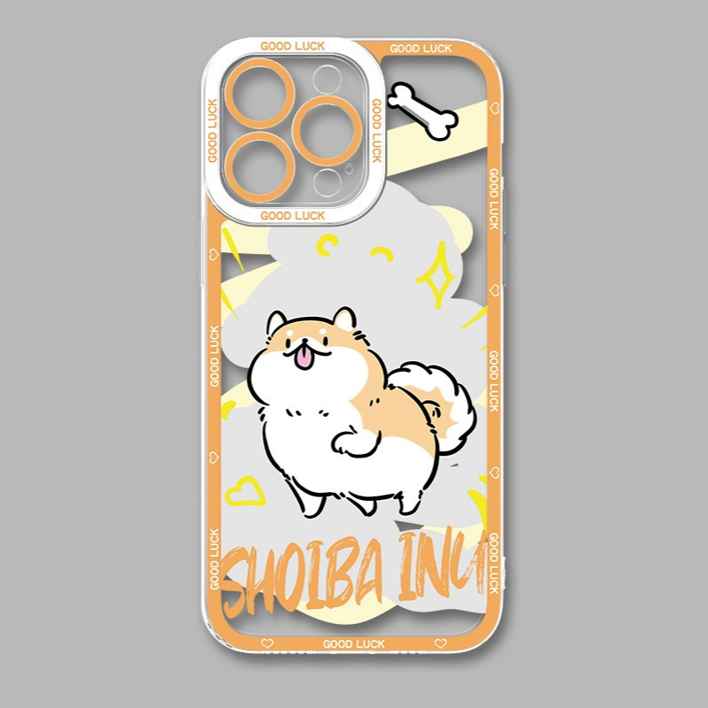 Q版動物天使眼透明防摔軟殼-ZUIHANG SHOP