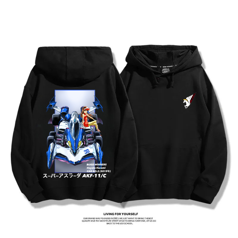 閃電霹靂車新款 親子情侶男女款連帽衛衣