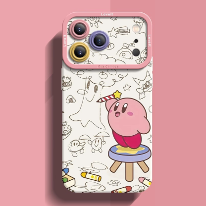 星之卡比液態矽膠全包防摔軟殼