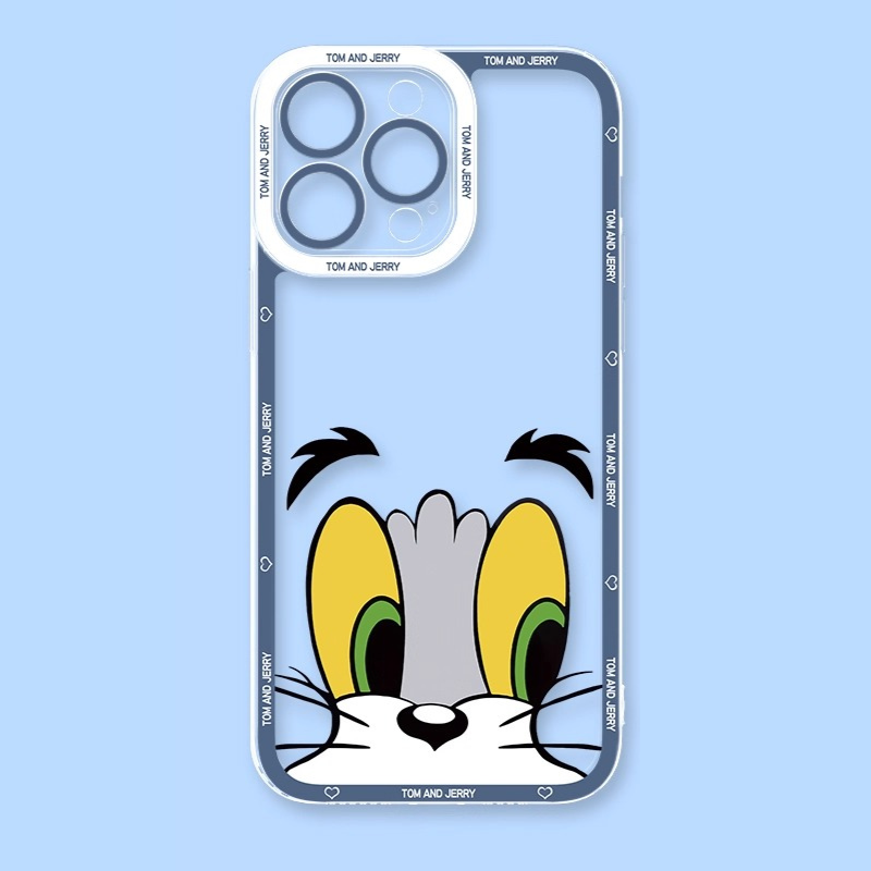 湯姆貓與傑利鼠天使眼透明防摔軟殼