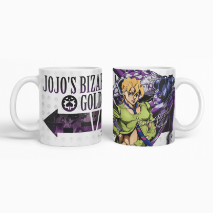 JoJo的奇妙冒險 黃金之風 同人周邊陶瓷馬克杯