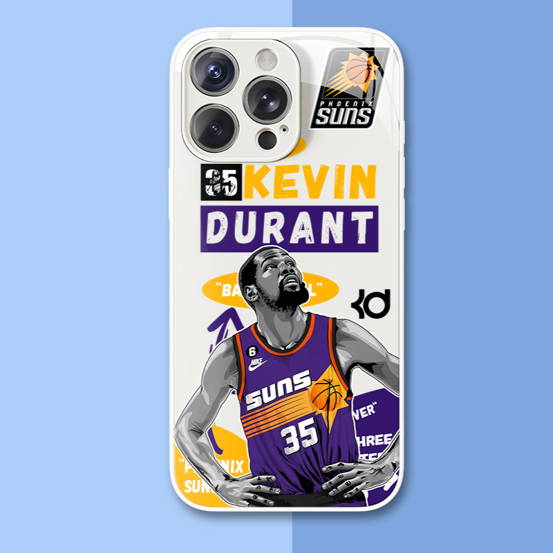 NBA球星新款高清全包防摔玻璃殼