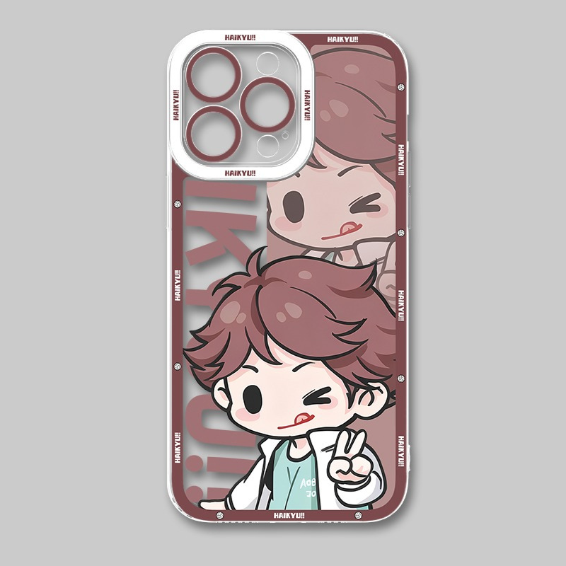 排球少年天使眼透明防摔軟殼