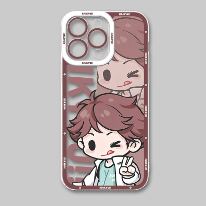 排球少年天使眼透明防摔軟殼