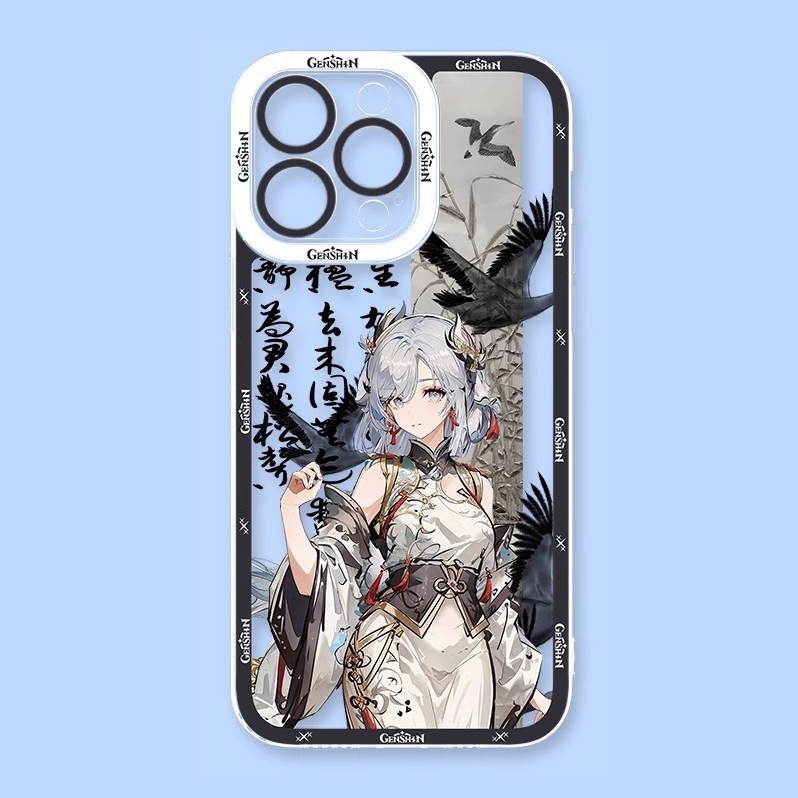 原神古風天使眼透明防摔軟殼-ZUIHANG SHOP