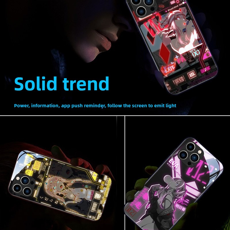 DARLING in the FRANKXX 來電閃智能發光手機殼-ZUIHANG SHOP