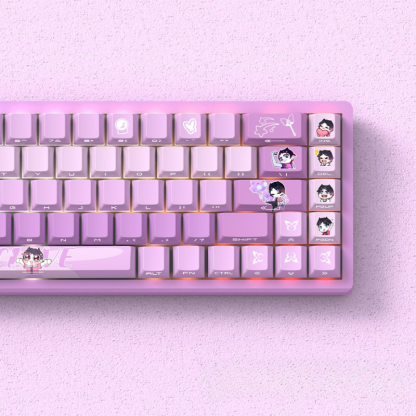 Valorant 慕蝶 聯名二次元側刻無線機械鍵盤