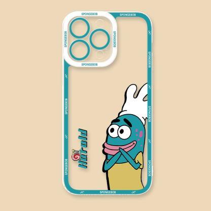 海綿寶寶天使眼透明防摔軟殼