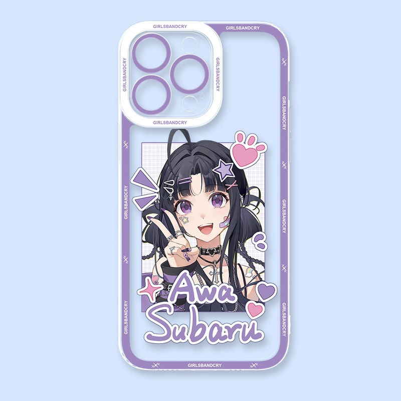 Girls Band Cry天使眼透明防摔軟殼