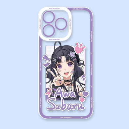 Girls Band Cry天使眼透明防摔軟殼