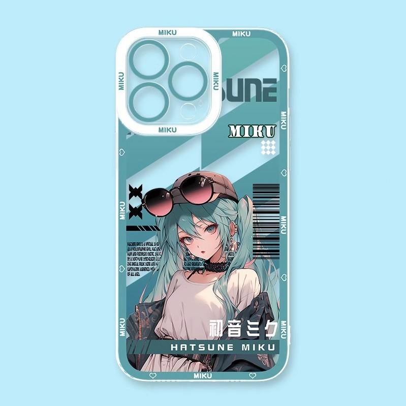 初音未來天使眼透明防摔軟殼