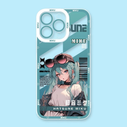初音未來天使眼透明防摔軟殼