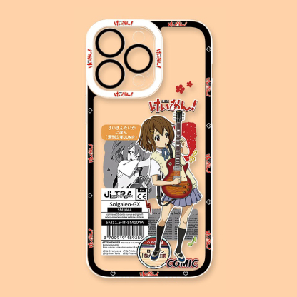 輕音少女天使眼透明防摔軟殼