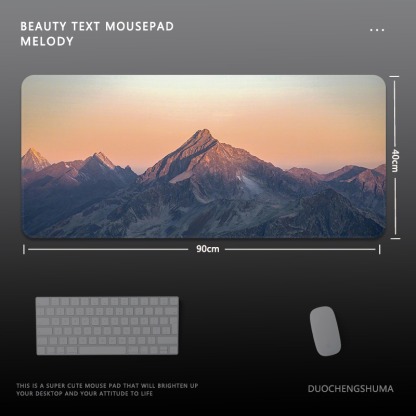 日落風景 主題桌墊 布質滑鼠墊-ZUIHANG SHOP