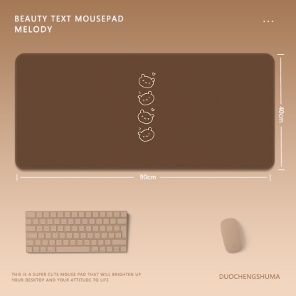 可愛卡通 主題桌墊 布質滑鼠墊-ZUIHANG SHOP