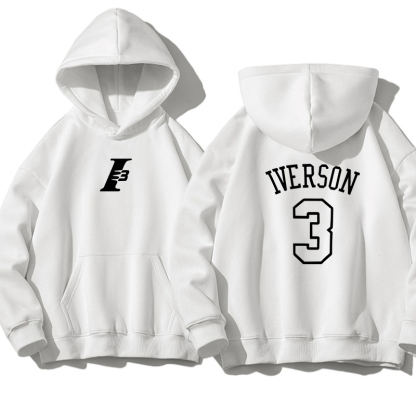 美式籃球新款 親子情侶男女款連帽衛衣-ZUIHANG SHOP