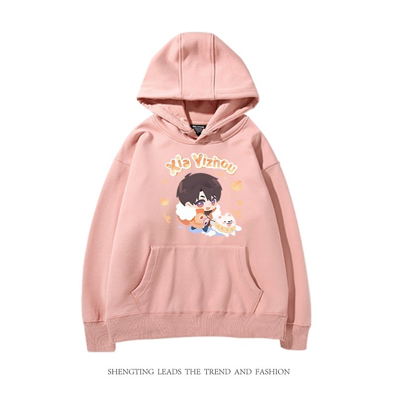 戀與深空漫冬行記 2025秋冬新款 親子情侶裝連帽衛衣