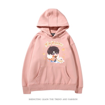 戀與深空漫冬行記 2025秋冬新款 親子情侶裝連帽衛衣