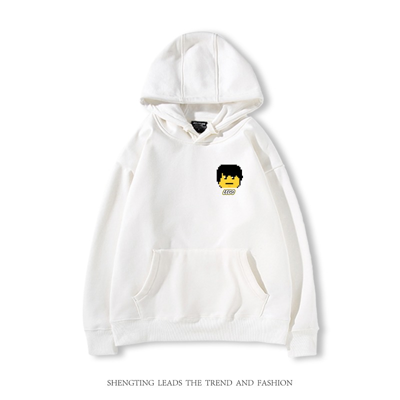 樂高積木 2025秋冬新款 親子情侶裝連帽衛衣