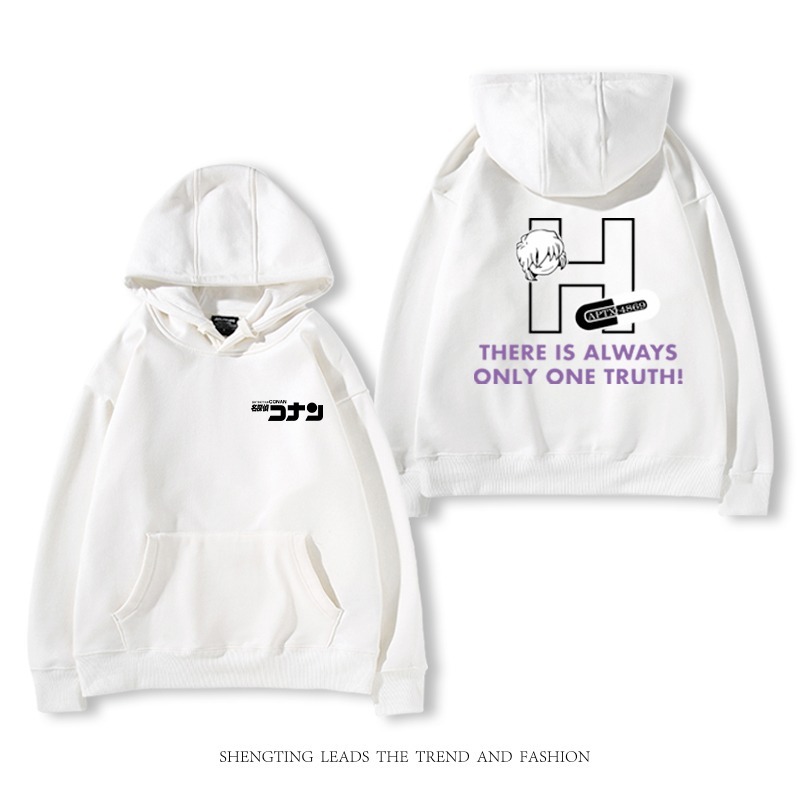 名偵探柯南 2025秋冬新款 親子情侶裝連帽衛衣