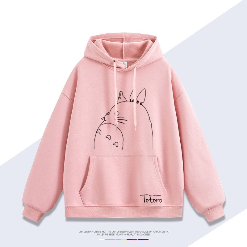 宮崎駿龍貓 2025秋冬新款 親子情侶裝連帽衛衣