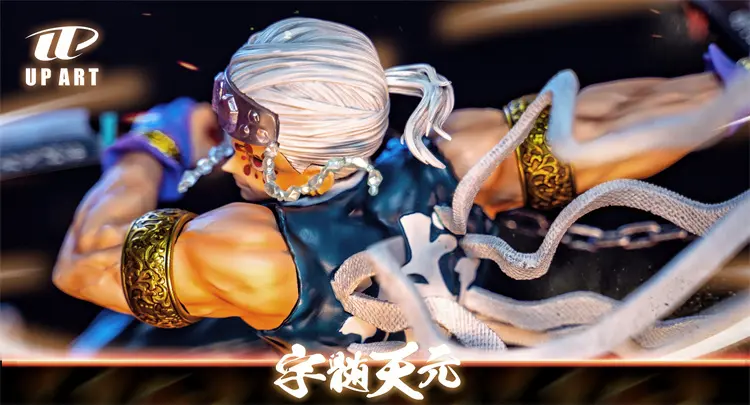 鬼滅之刃 宇髄天元 音柱 戰斗場景雕像