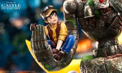 【預購】物語工作室 宮崎駿桌面系列06 天空之城-愛的擁抱