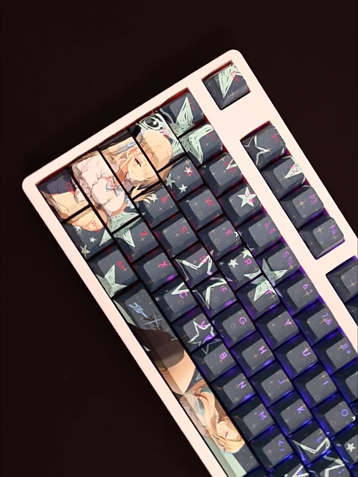 一之瀨明日奈透光RGB108鍵標準配列衛星軸鍵帽