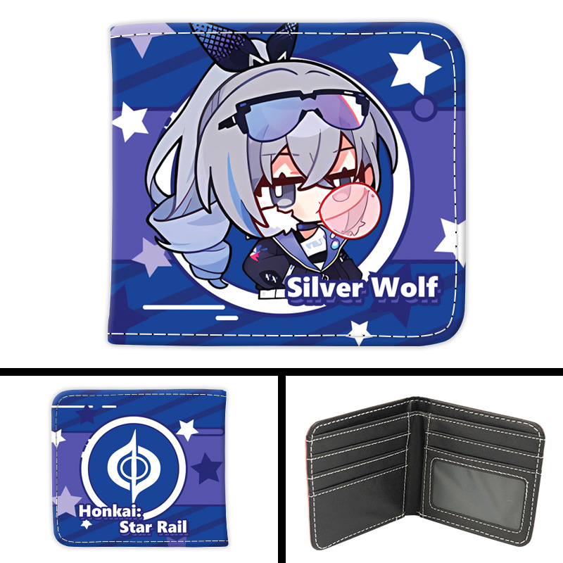 星穹鐵道Q版動漫周邊pu皮革短錢包-ZUIHANG SHOP