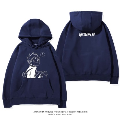 排球少年新款 親子情侶男女款連帽衛衣-ZUIHANG SHOP