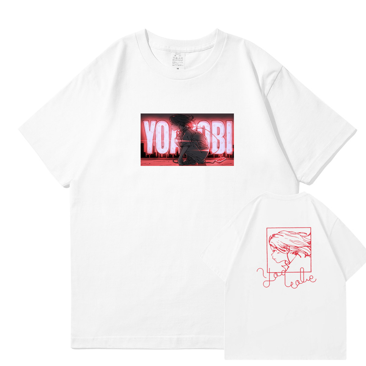 YOASOBI系列 印花短袖T恤-ZUIHANG SHOP