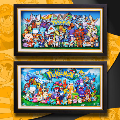 寶可夢 3D立體畫-ZUIHANG SHOP