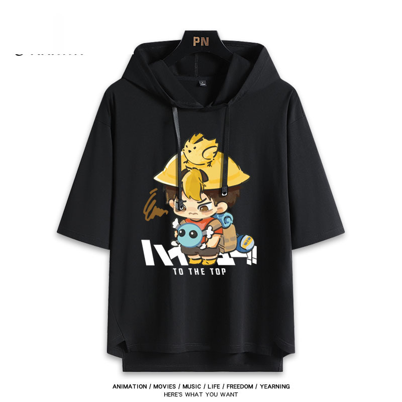 排球少年 連帽短袖T恤