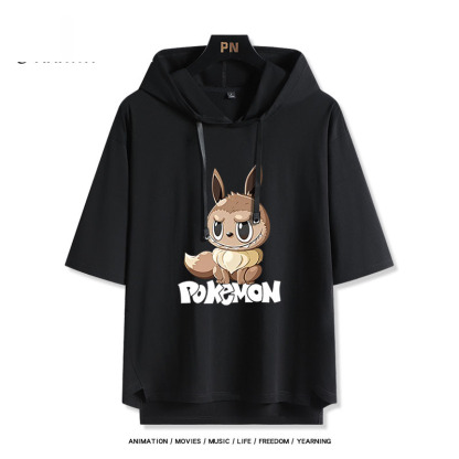 Labubu x 寶可夢 連帽短袖T恤-ZUIHANG SHOP