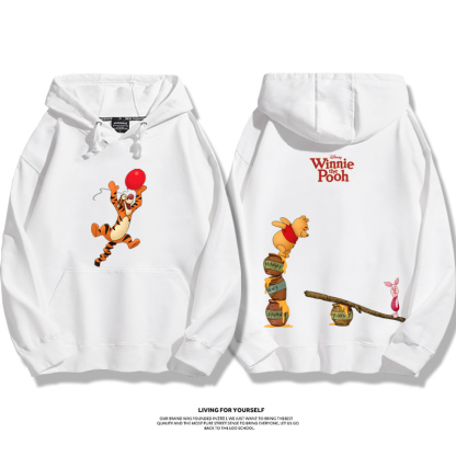 小熊維尼新款 親子情侶男女款連帽衛衣-ZUIHANG SHOP