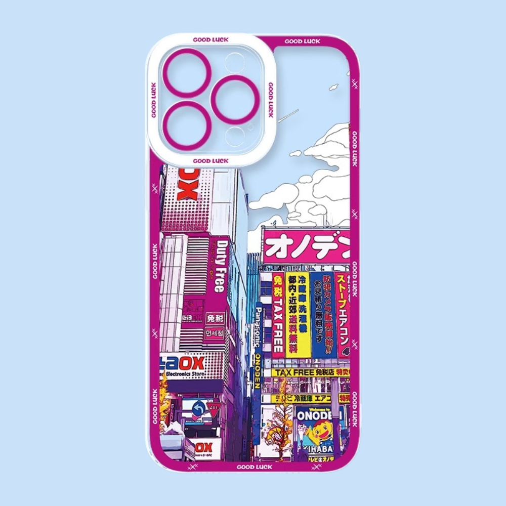 日式風景天使眼透明防摔軟殼-ZUIHANG SHOP