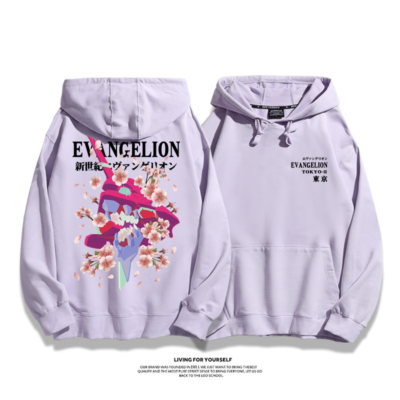 新世紀福音戰士新款 親子情侶男女款連帽衛衣-ZUIHANG SHOP