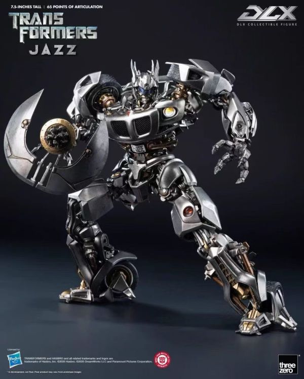 【預購】正版授權 Threezero 19cm DLX 變形金剛 爵士