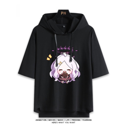 蔚藍檔案 連帽短袖T恤-ZUIHANG SHOP