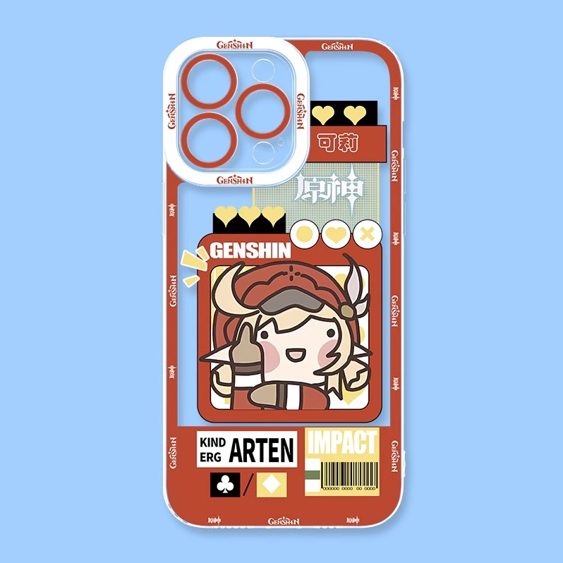 原神萌系天使眼透明防摔軟殼-ZUIHANG SHOP