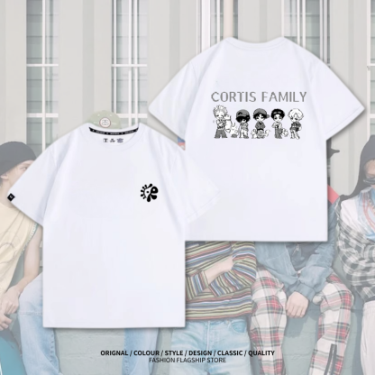 CORTIS 2025新款 親子情侶男女印花短袖T恤