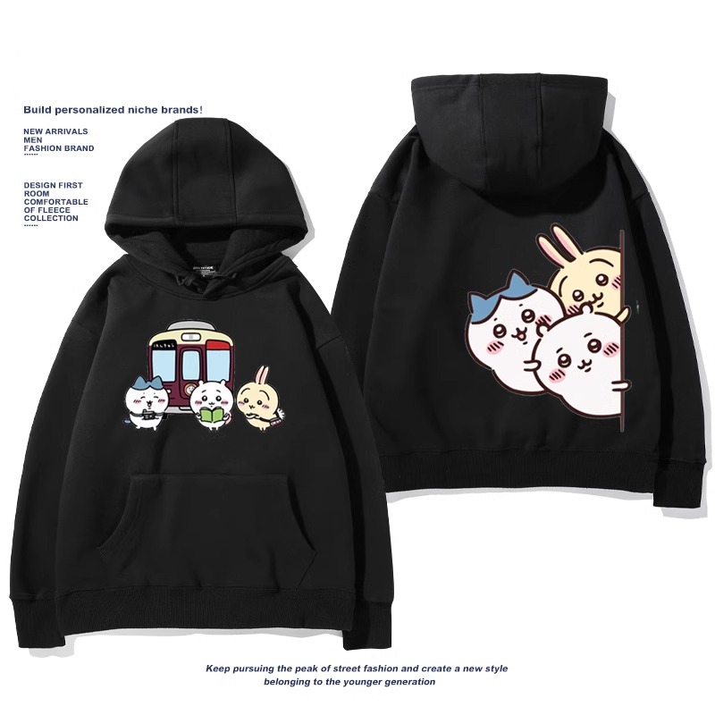 Chiikawa新款 親子情侶男女款連帽衛衣-ZUIHANG SHOP