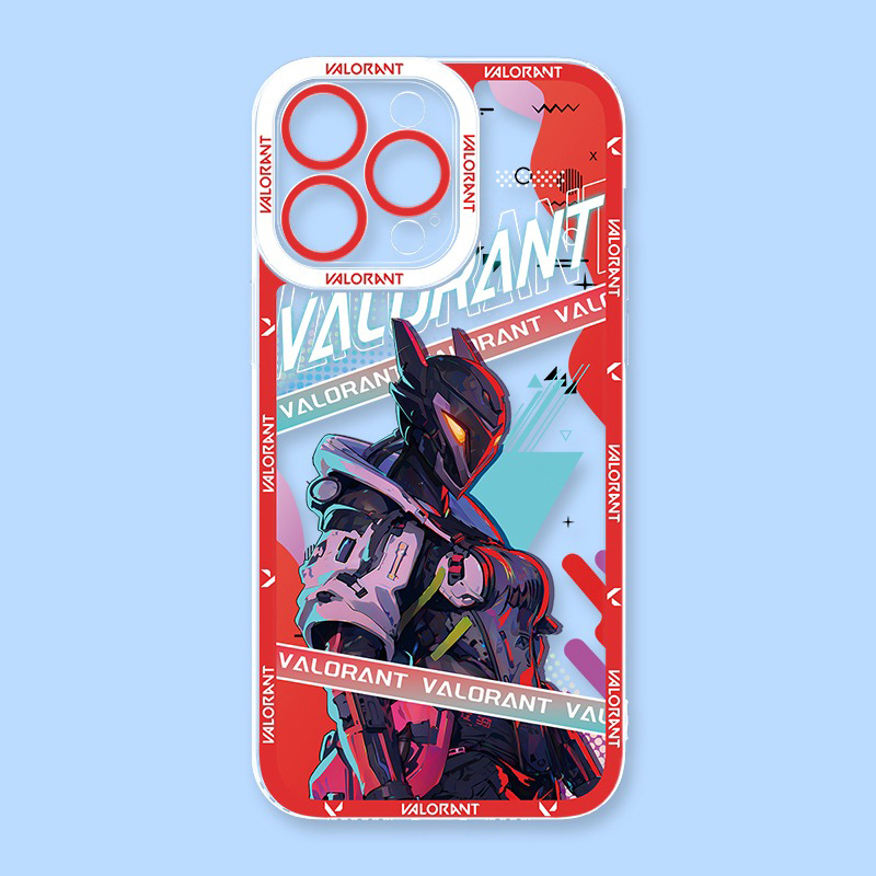 瓦羅蘭特蘋果16promax手機殼iphone14適用12無畏契約13mini潮x遊戲xr新款15pro周邊11透明全包8p保護套7plus